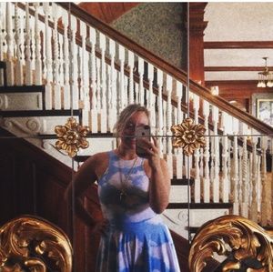 Black Milk Clouds Skater (long torso) AS IS